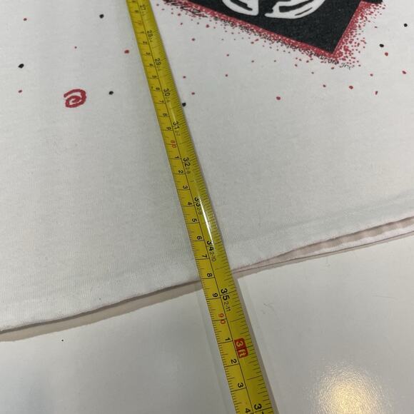 VTG 1985 Flirts Snoopy Woodstock PARTY Single Stitch Stains Oversized T-Shirt XL - Picture 3 of 8